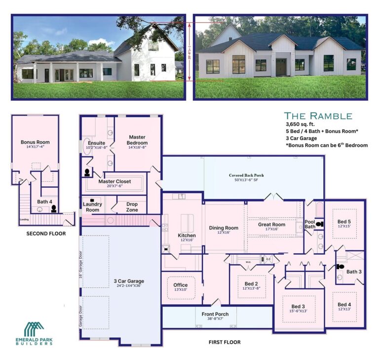 House Plan by Emerald Park Builders Florida